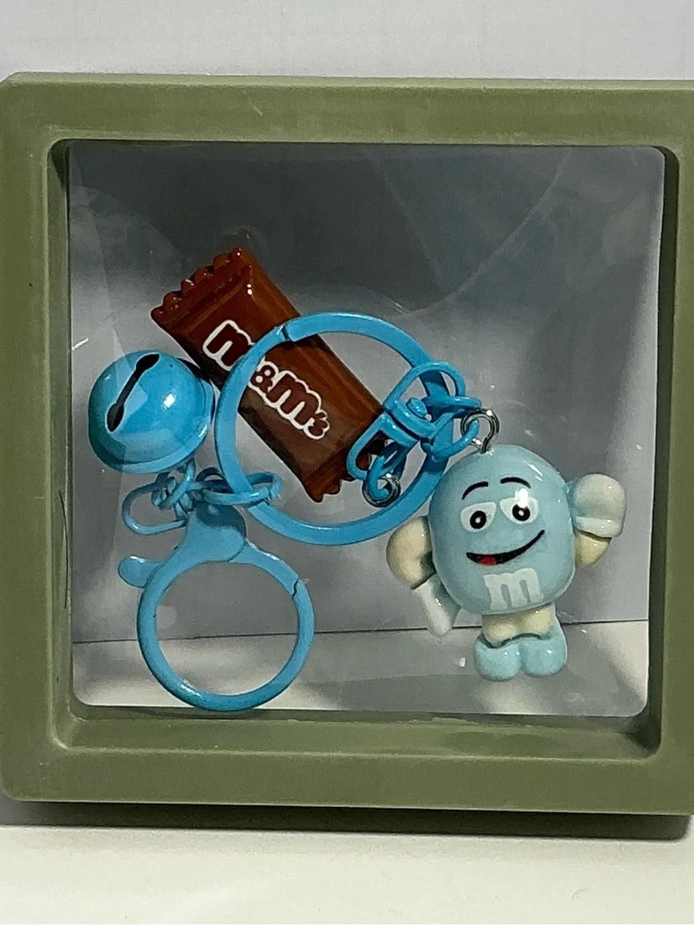 Blue Character Keychain Toy - Kids Accessory